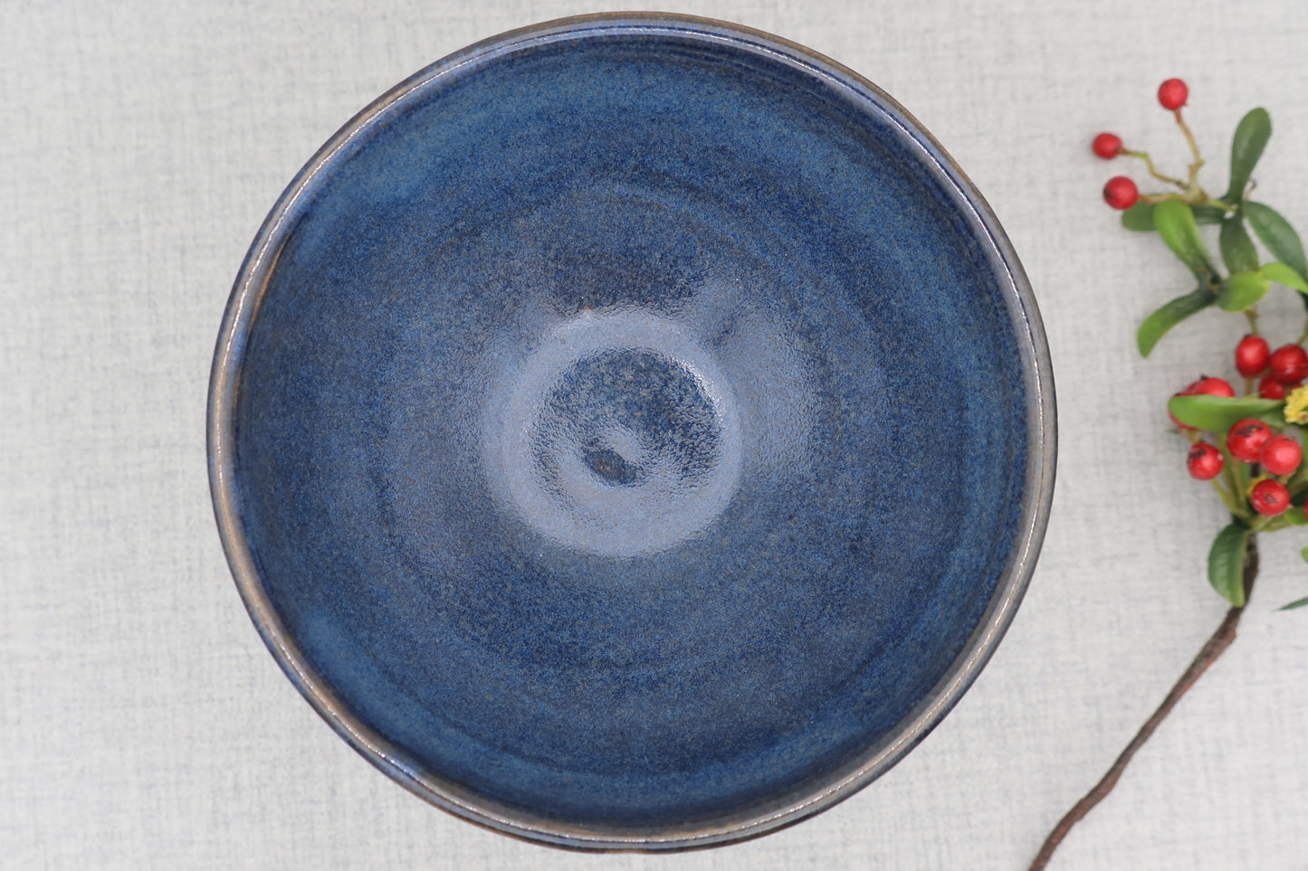 Mashiko Pottery Pet Food Dish (Bowl with Stand)