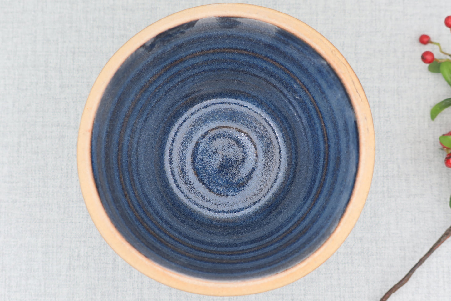 Mashiko Pottery Pet Food Dish (Bowl with Stand)