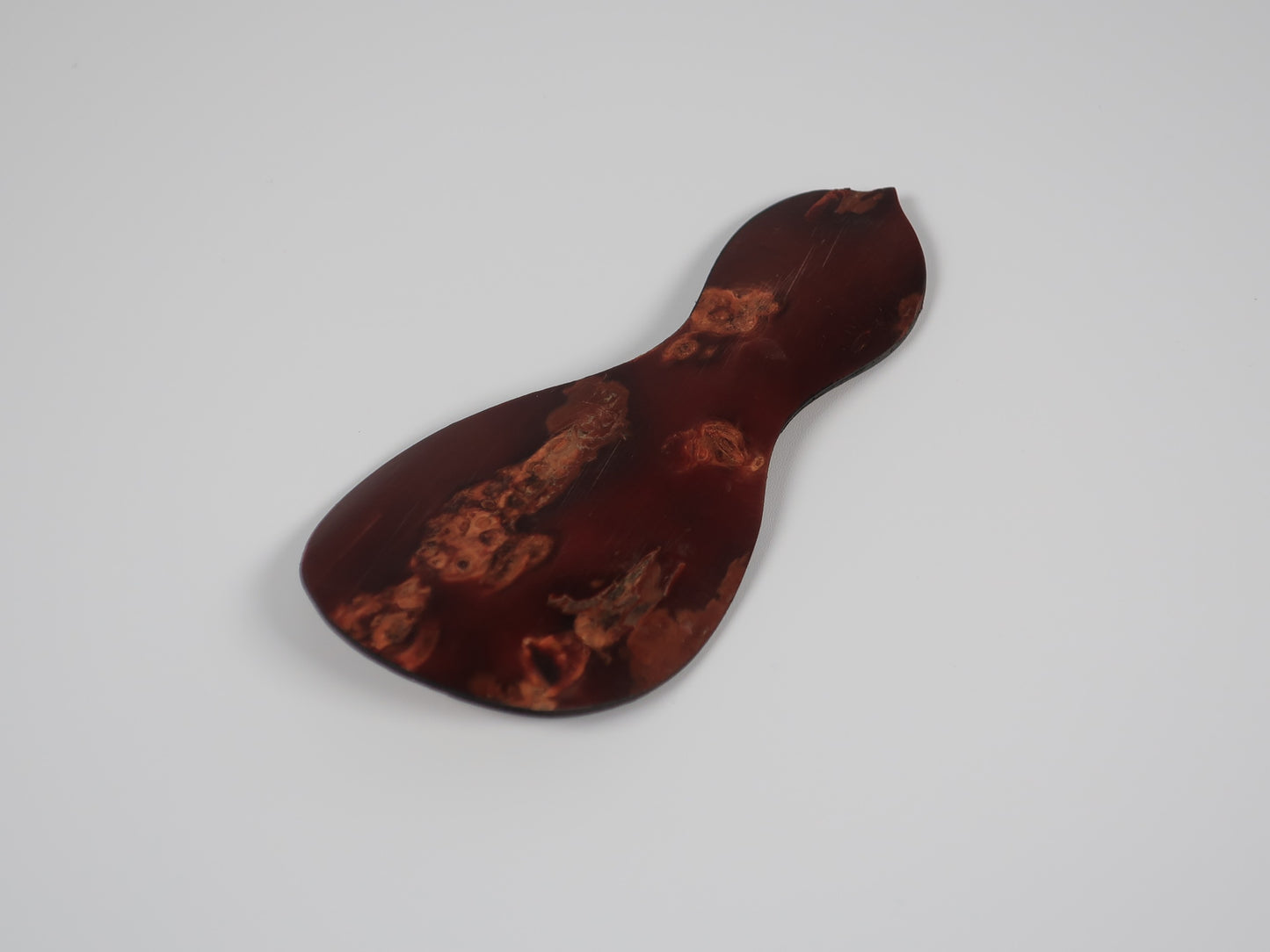 Kakunodate Kabazaiku Tea Spoon, Made from Wild Cherry Bark, Tea Ceremony Utensils