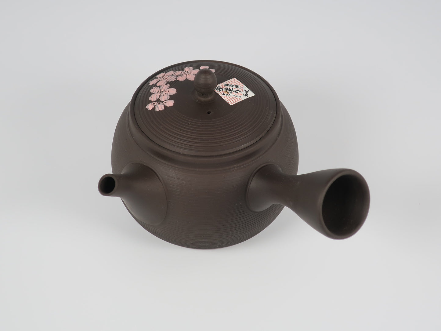 Tokoname ware teapot, Gyokko Sendan Sakura Fuji teapot