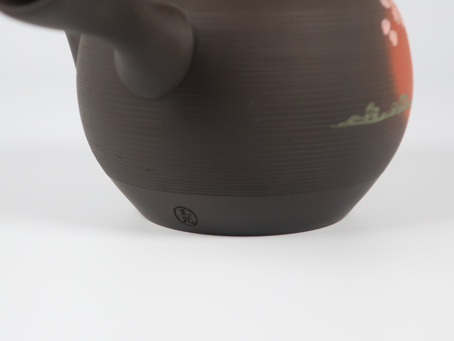 Tokoname ware teapot, Gyokko Sendan Sakura Fuji teapot