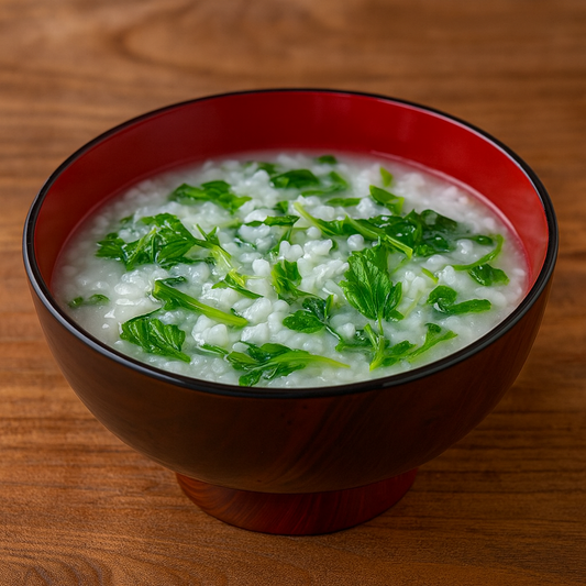 １月７日には七草粥をいただいて身体を整えましょう。