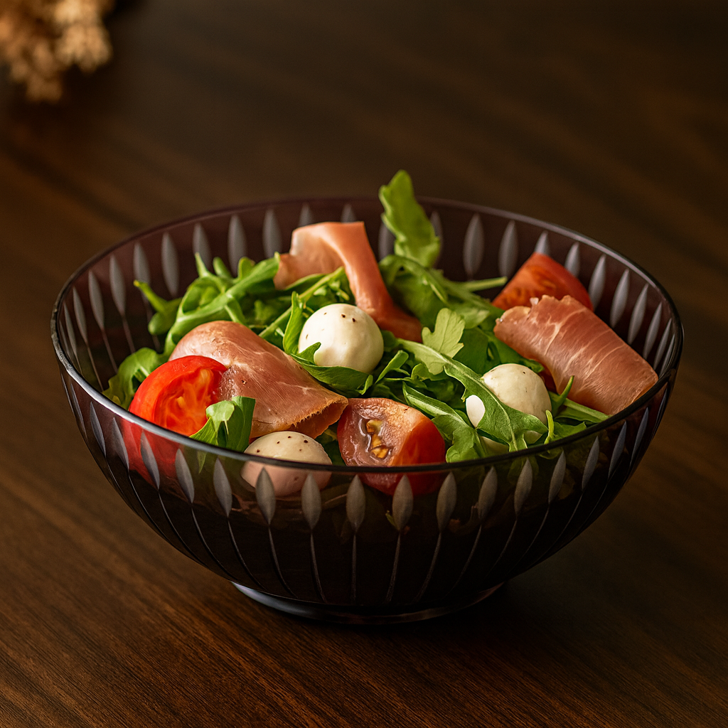 江戸切子の美と現代の暮らし──吉田順子さんの紫のボウルがもたらす、新しい食卓体験