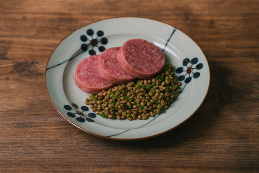 波佐見焼にはイタリアのお正月料理も合います。