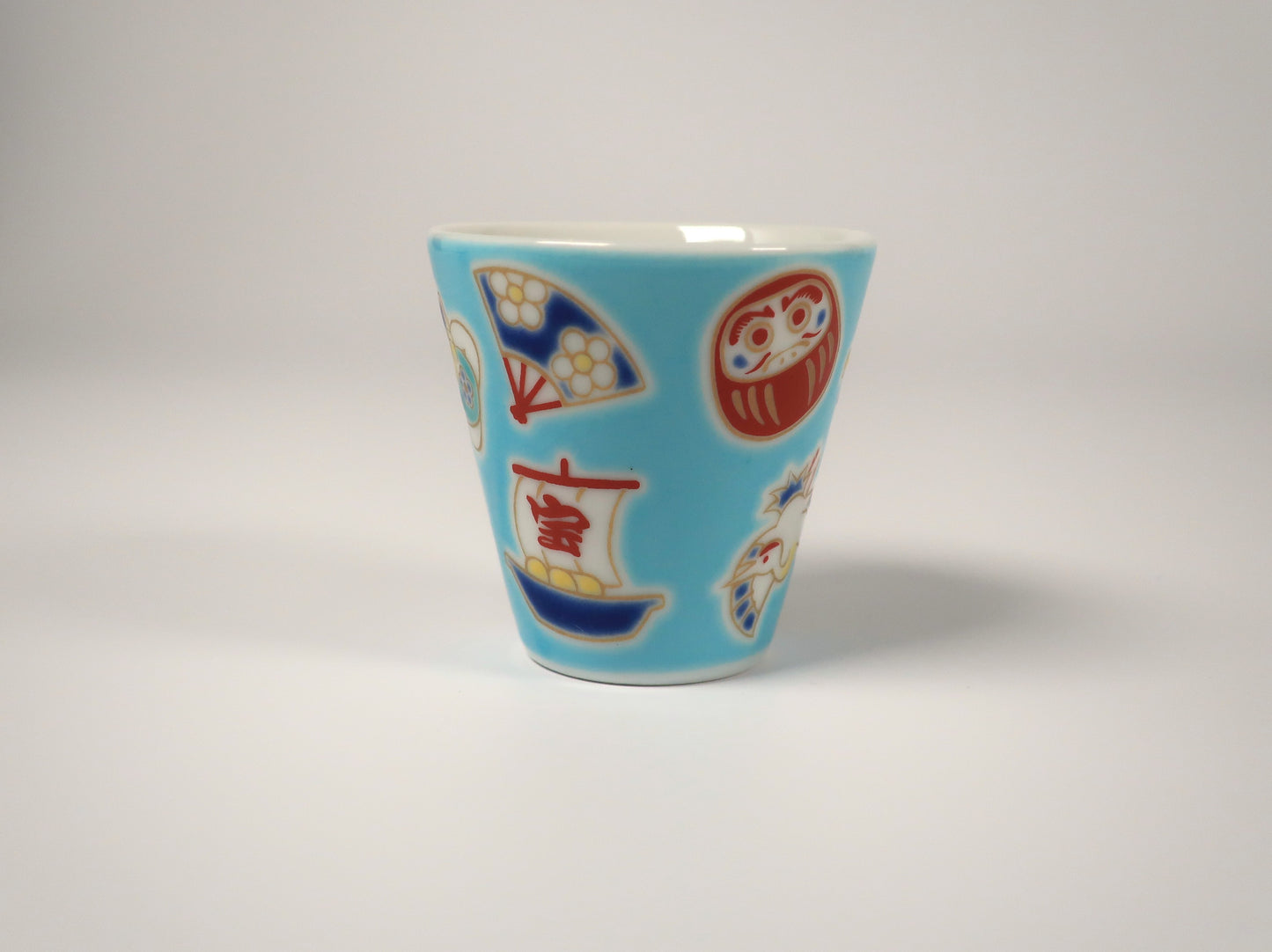 九谷焼　おちょこ　縁起物（吉祥　縁起ちょこコレクション）