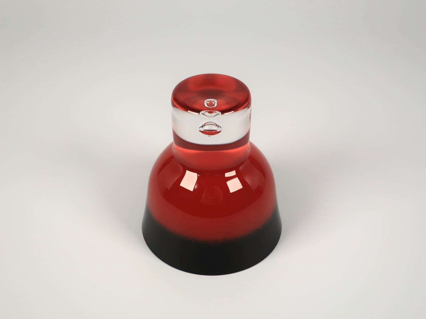 Aizu Lacquerware Cold Sake Glass with Black Gradient