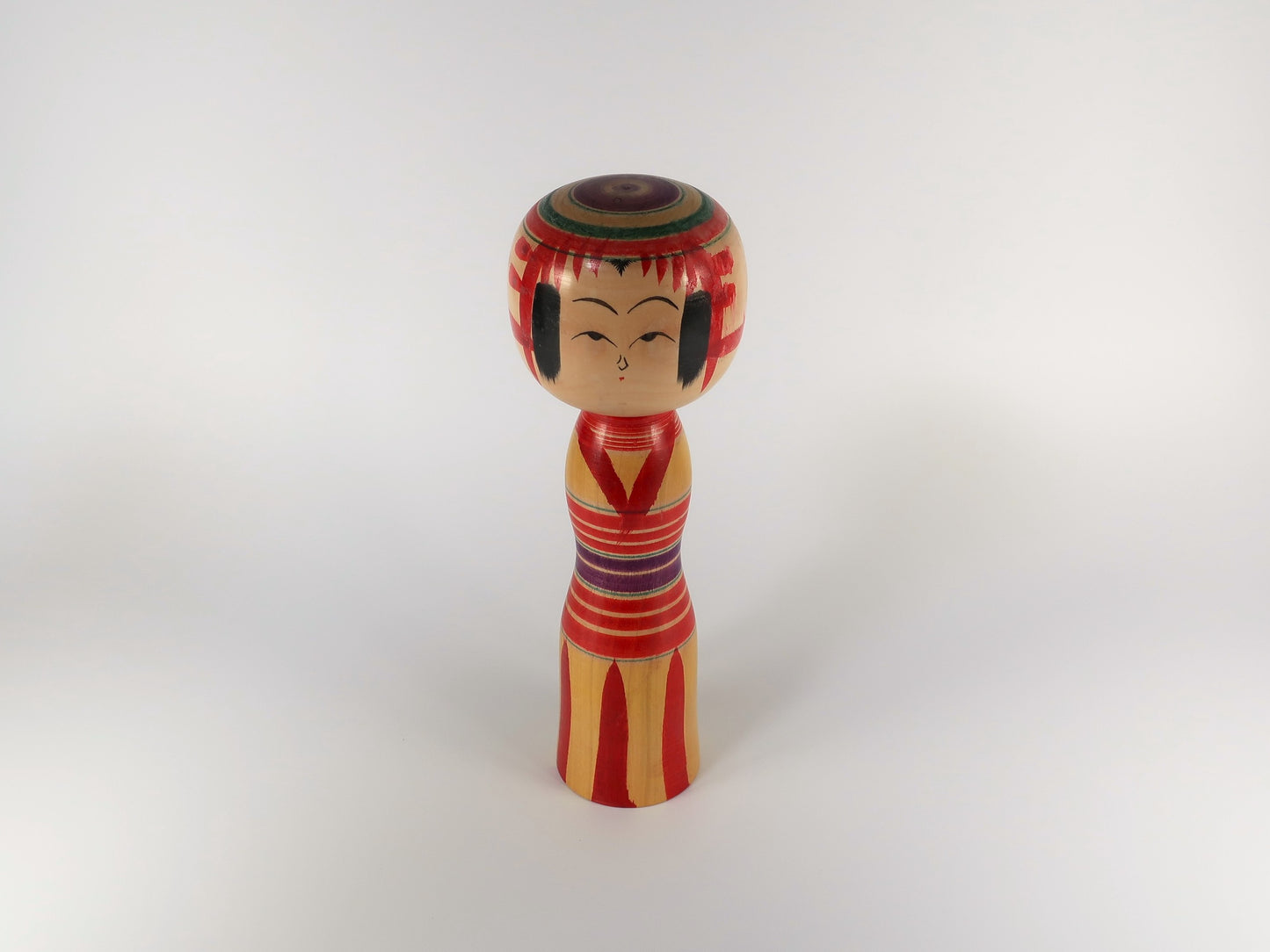 [Vintage] Traditional Kokeshi Yajiro Style by Craftsman Hisashiro Niiyama