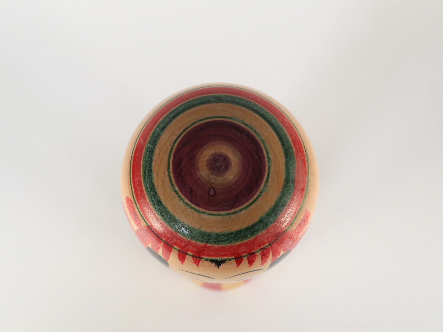 [Vintage] Traditional Kokeshi Yajiro Style by Craftsman Hisashiro Niiyama