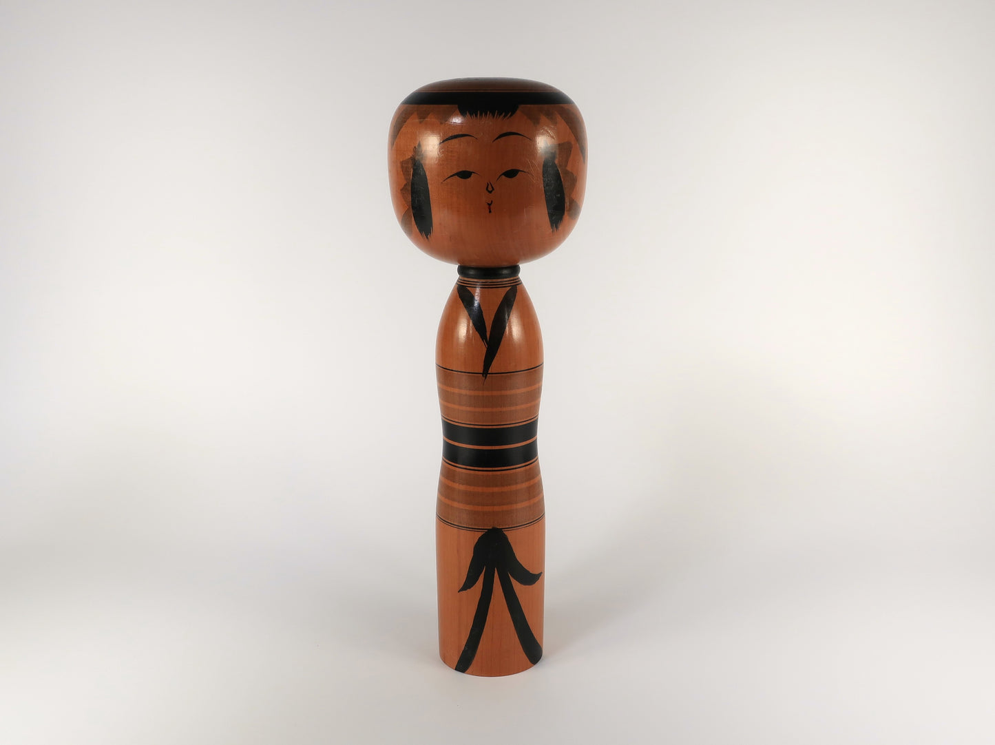 [Vintage] Traditional Kokeshi Yajiro Style by Craftsman Ishikawa Tokujiro