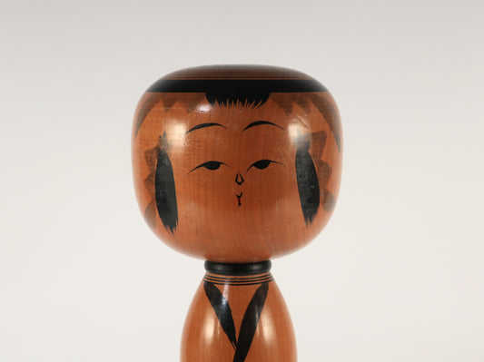 [Vintage] Traditional Kokeshi Yajiro Style by Craftsman Ishikawa Tokujiro