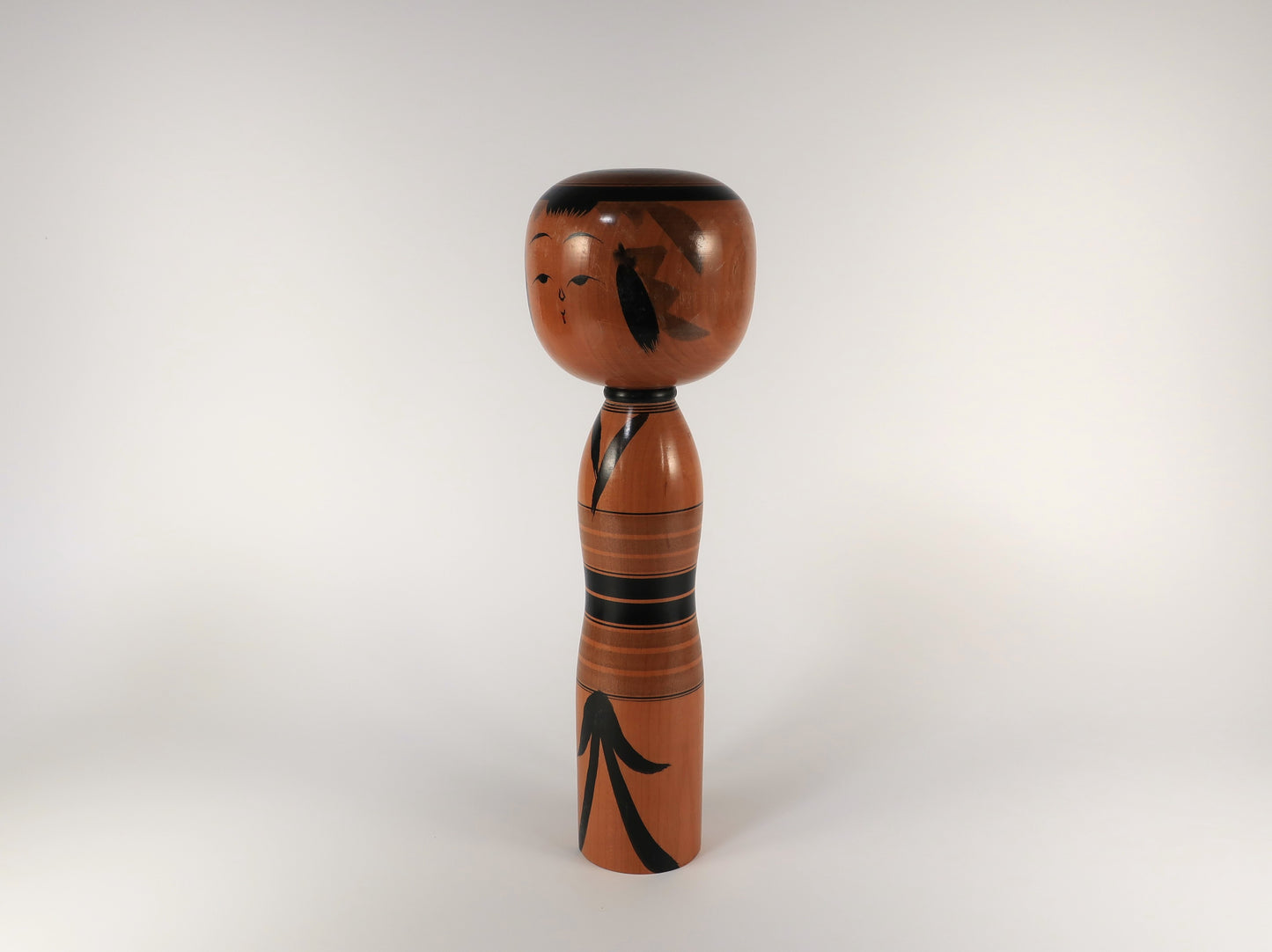 [Vintage] Traditional Kokeshi Yajiro Style by Craftsman Ishikawa Tokujiro
