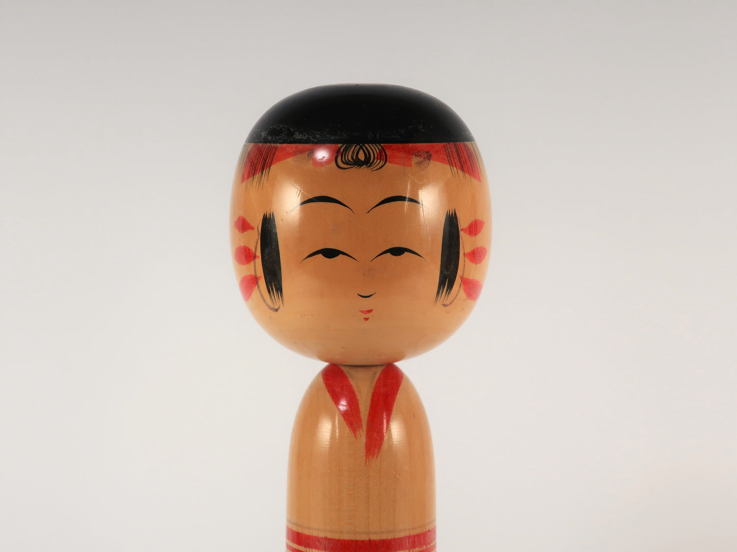 [Vintage] Traditional Kokeshi Yajiro Style by Craftsman Tamio Niyama
