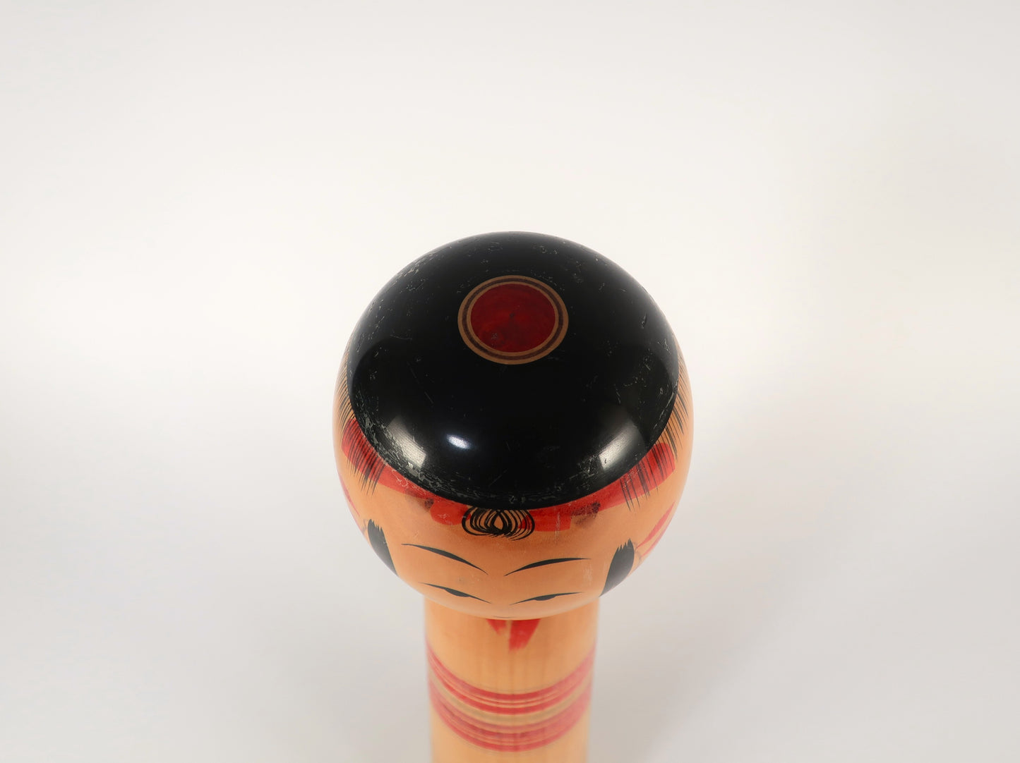 [Vintage] Traditional Kokeshi Yajiro Style by Craftsman Tamio Niyama
