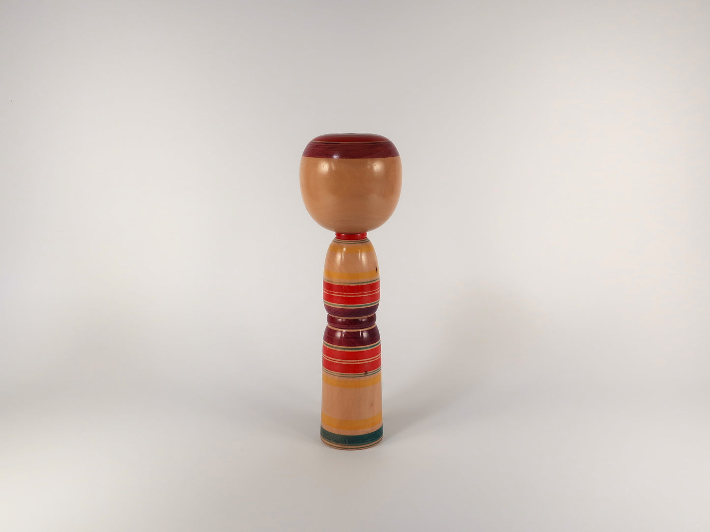 [Vintage] Traditional Kokeshi Yajiro Style by Craftsman Tatsuo Sato