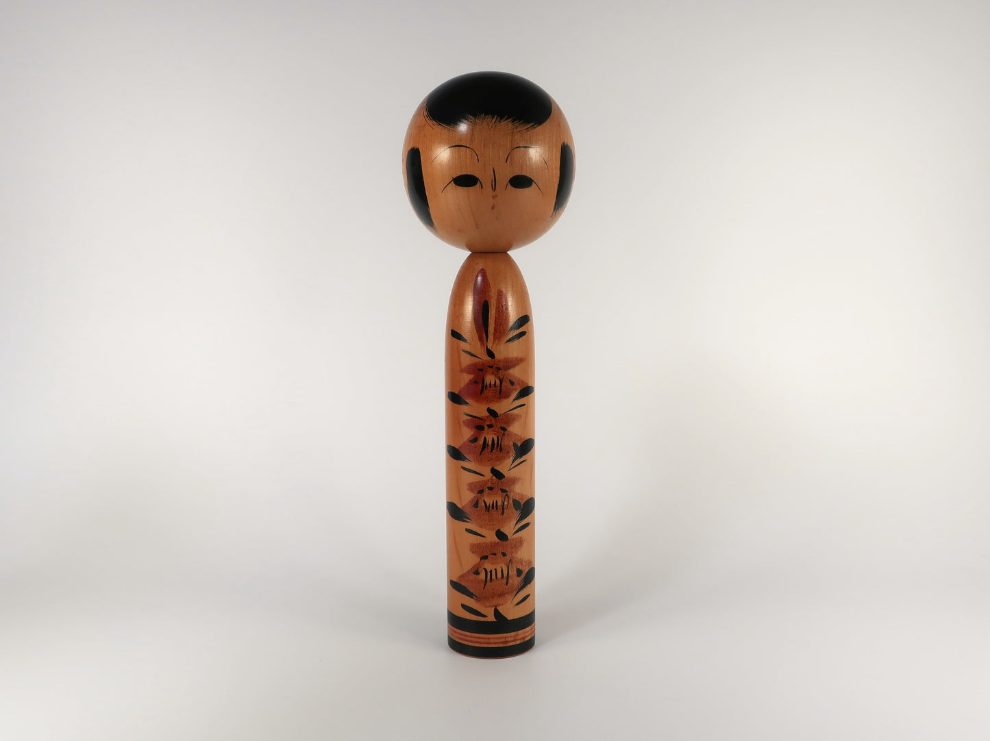 [Vintage] Traditional Kokeshi Doll, Togatta Style, Made by the Second Generation Takechika