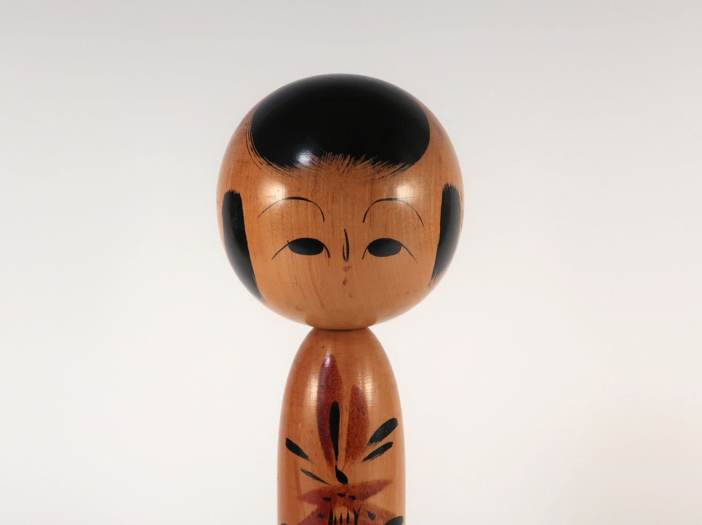 [Vintage] Traditional Kokeshi Doll, Togatta Style, Made by the Second Generation Takechika