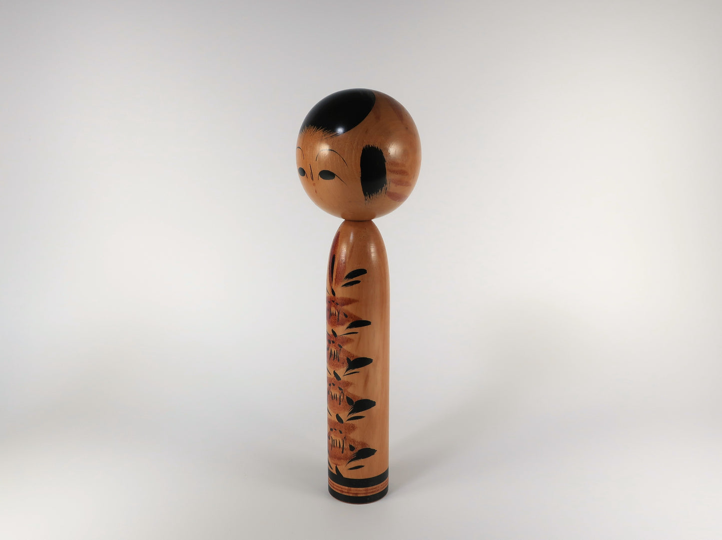 [Vintage] Traditional Kokeshi Doll, Togatta Style, Made by the Second Generation Takechika