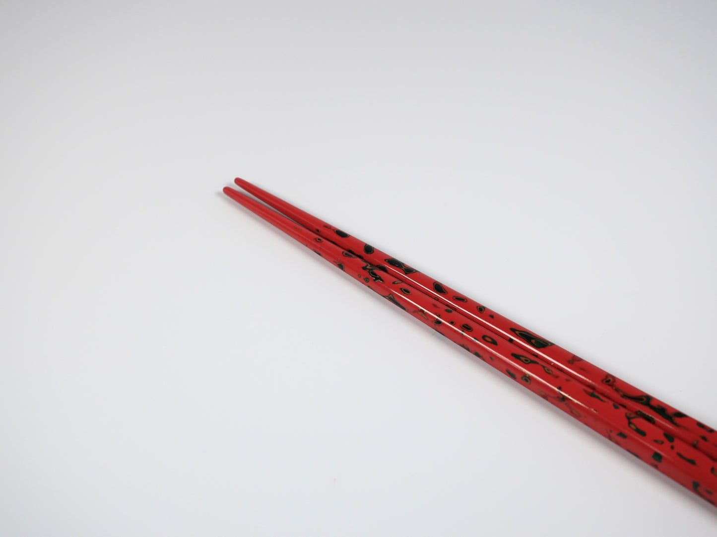 Tsugaru-nuri, pair of chopsticks, Kara-nuri, Ai (Deep indigo color) / Momo (Soft pink color)