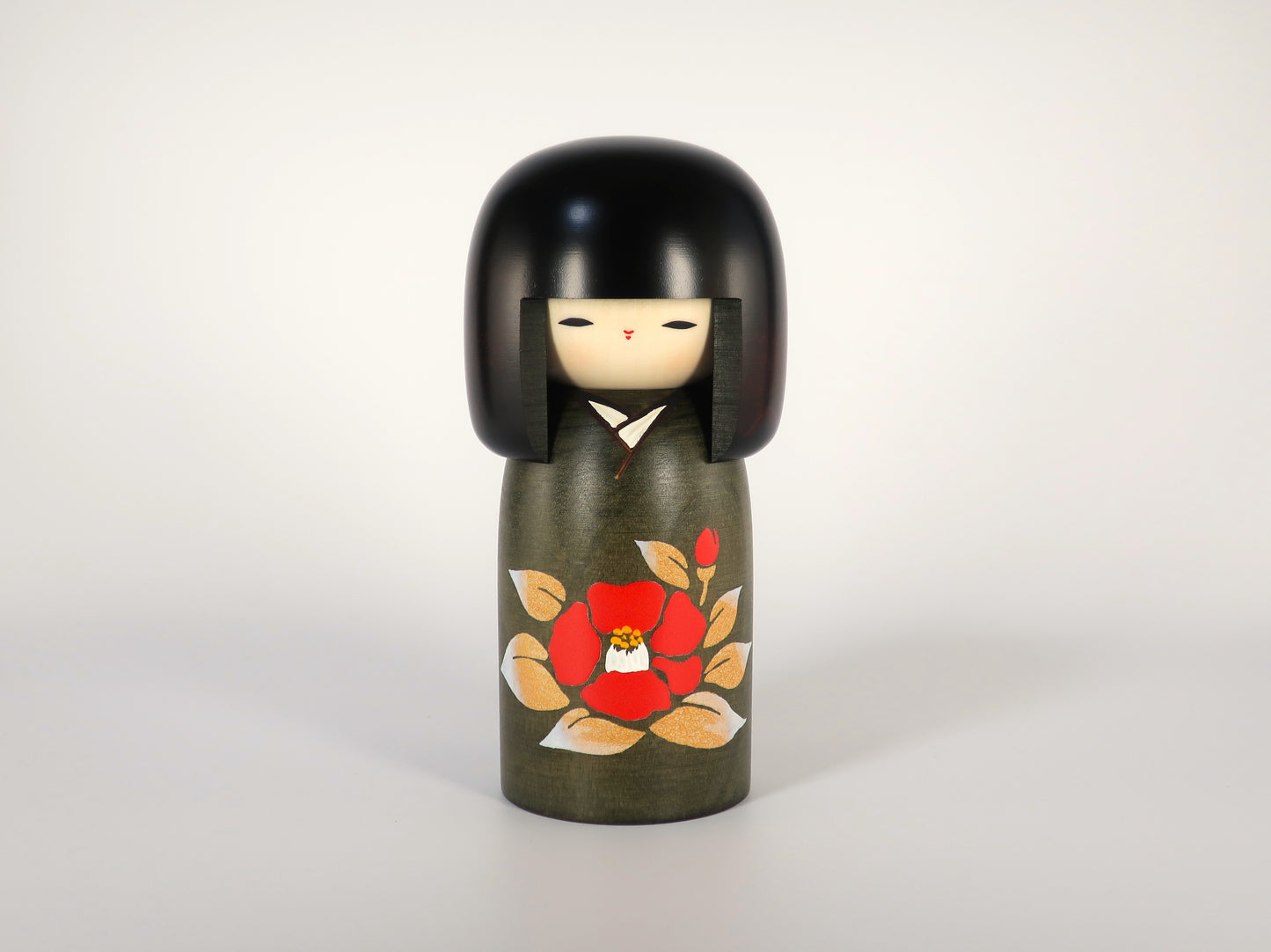 創作こけし　卯三郎こけし　椿の里