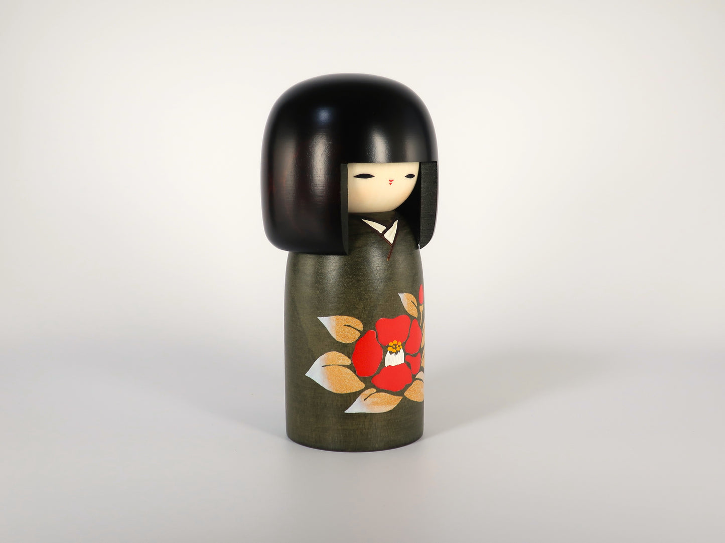 創作こけし　卯三郎こけし　椿の里