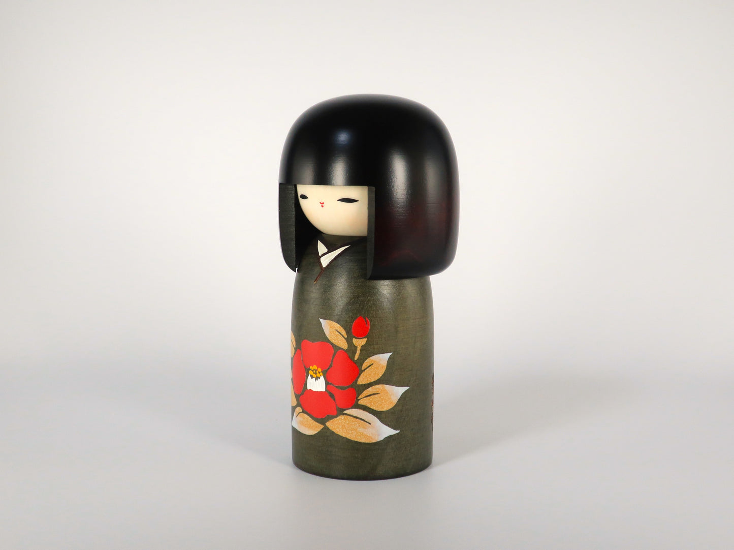 創作こけし　卯三郎こけし　椿の里