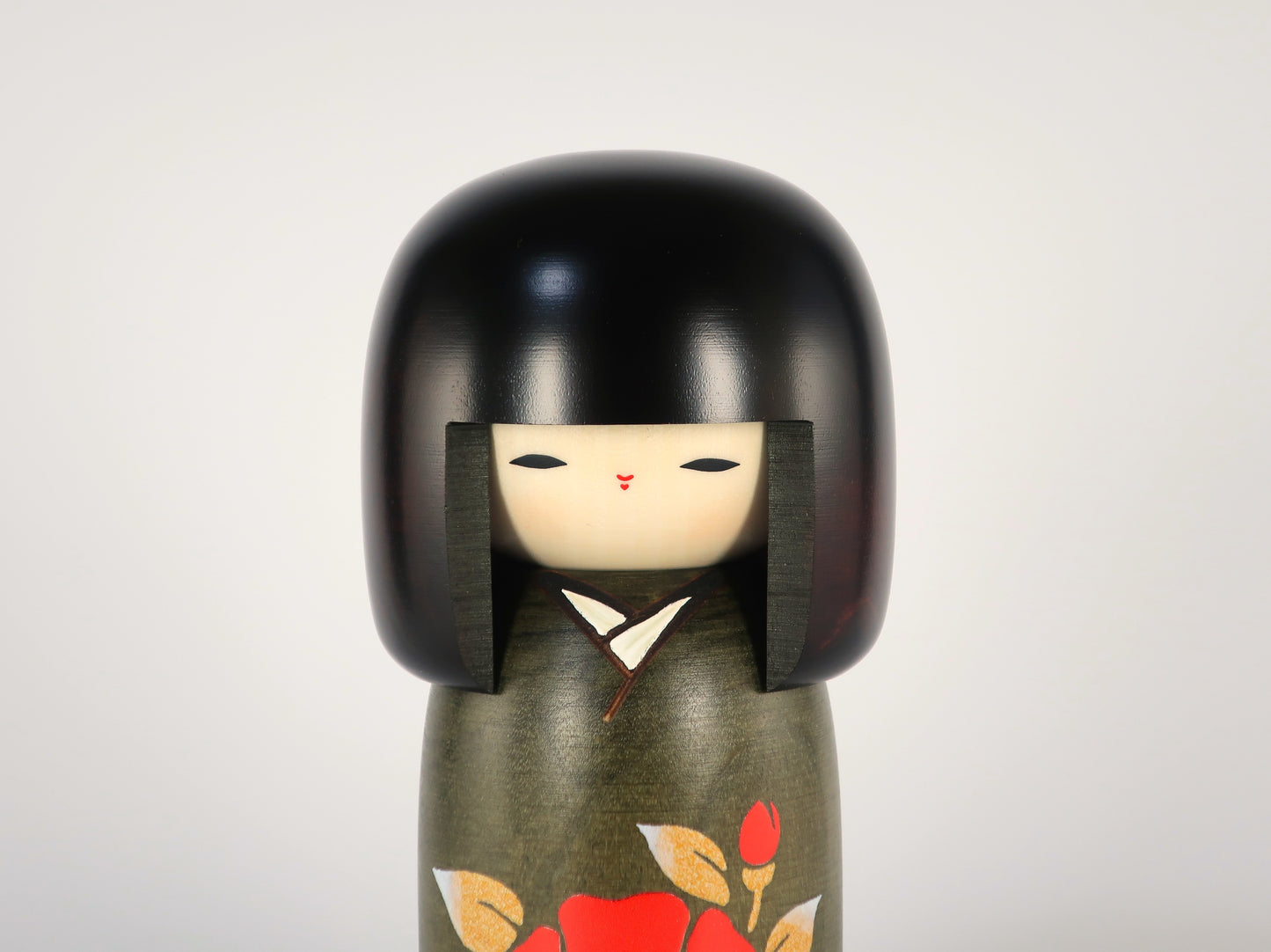 創作こけし　卯三郎こけし　椿の里