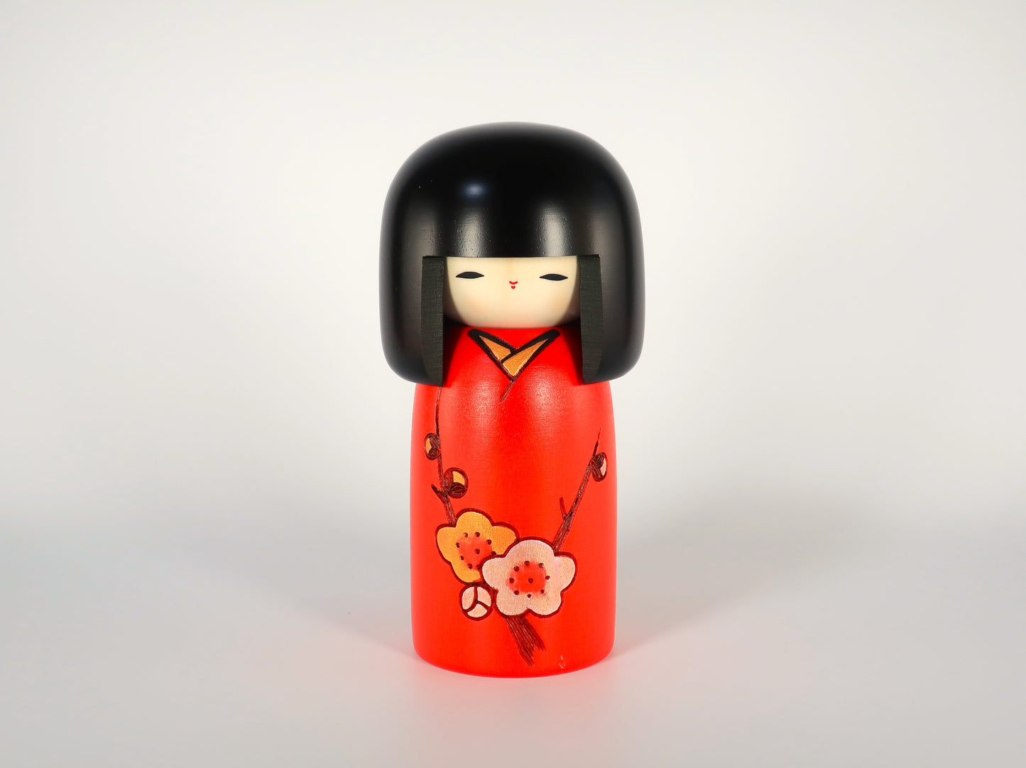 創作こけし　卯三郎こけし　花の詩