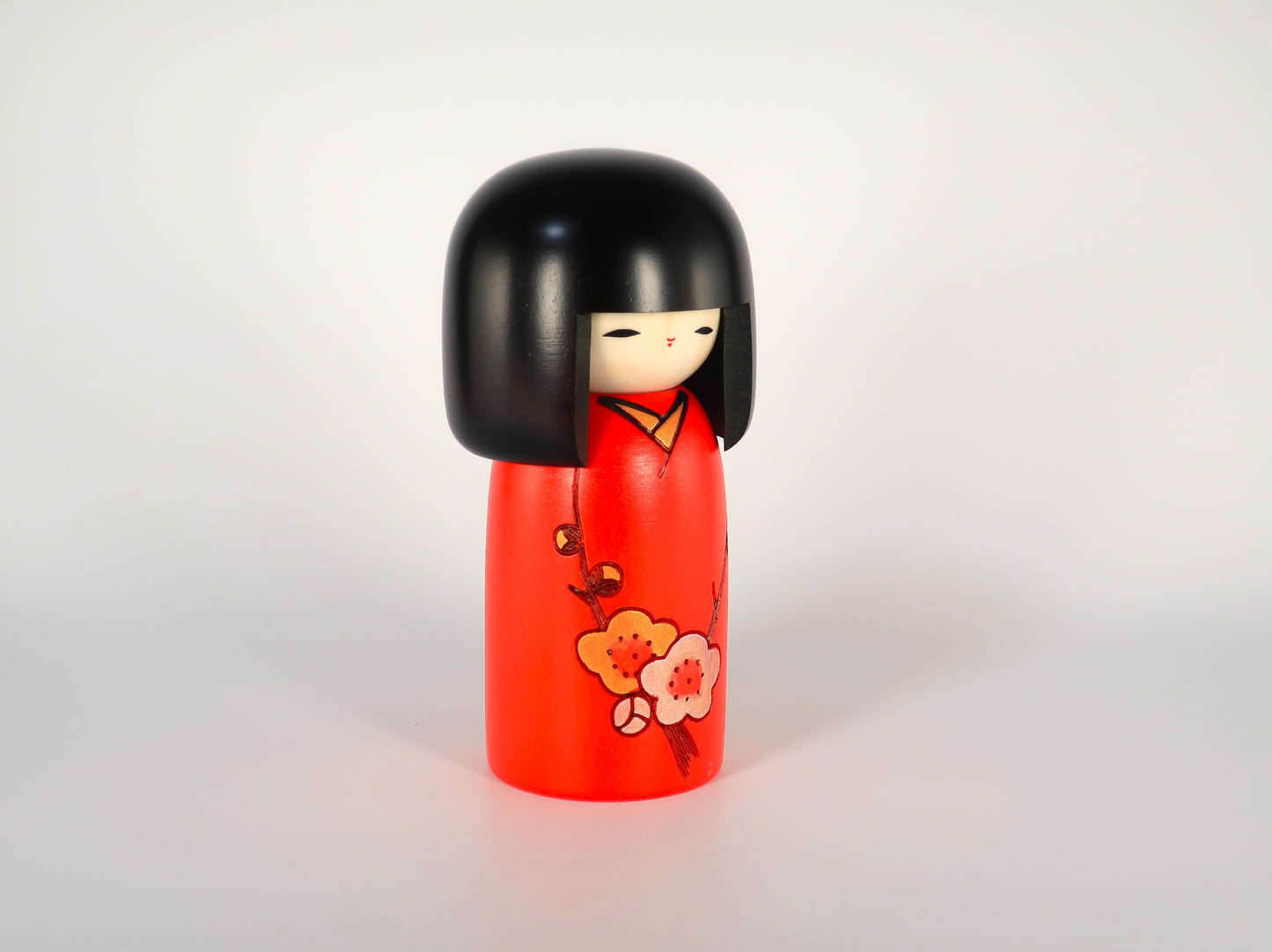 創作こけし　卯三郎こけし　花の詩