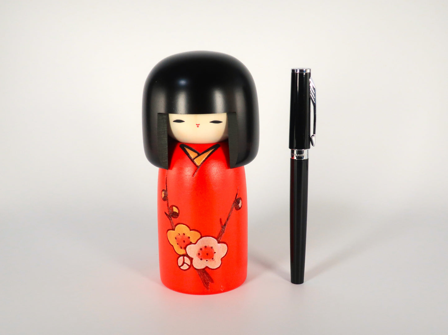 創作こけし　卯三郎こけし　花の詩