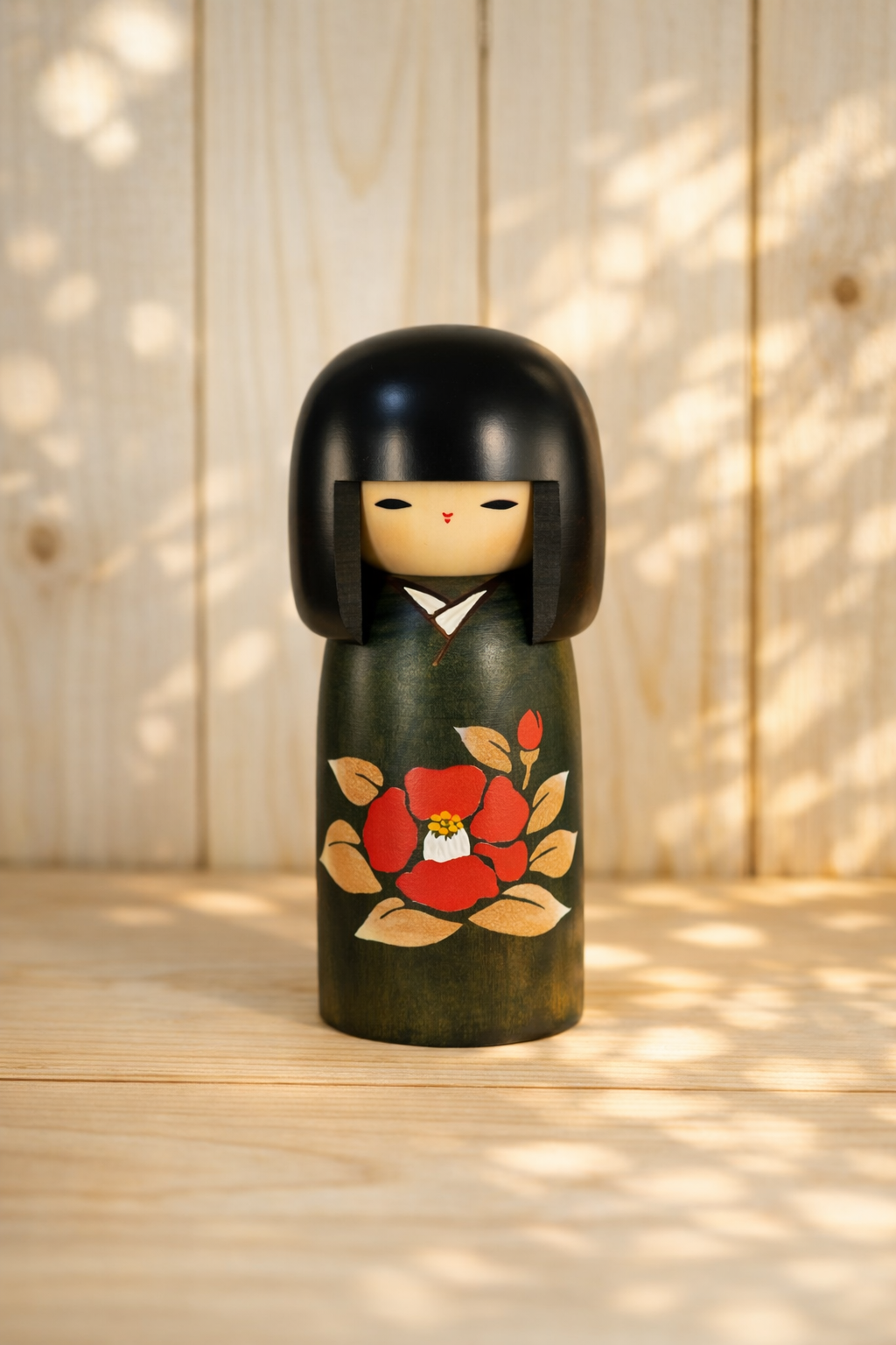 創作こけし　卯三郎こけし　椿の里